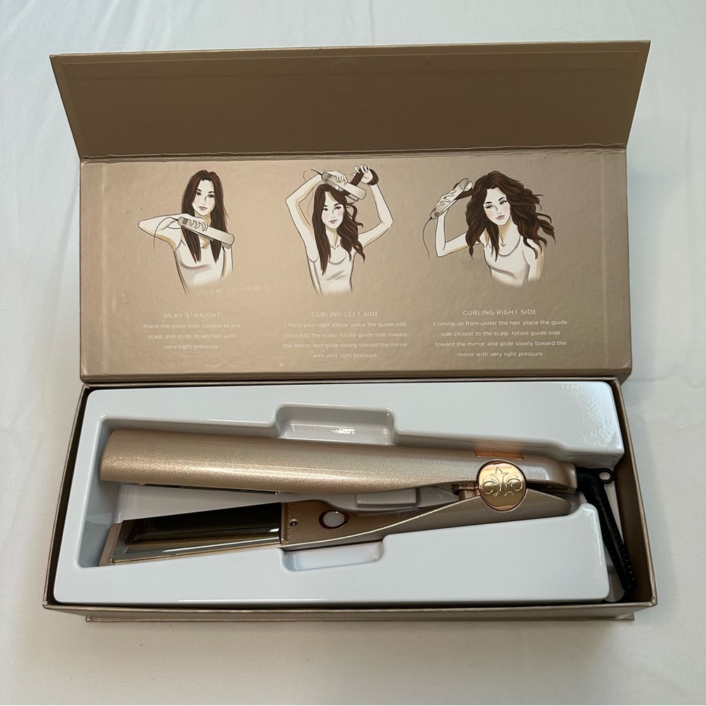 TYME Iron Pro 2 in 1 Hair Curler & Straightener